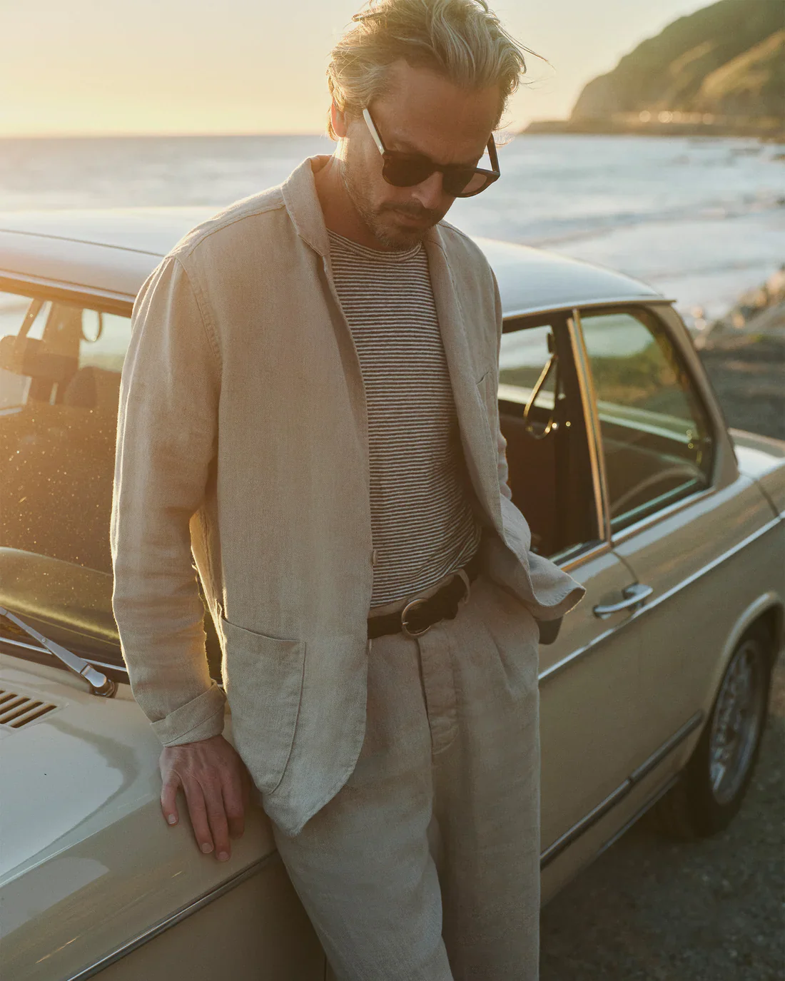 Alex Crane - Alta Blazer in Natural Twill - Image 4