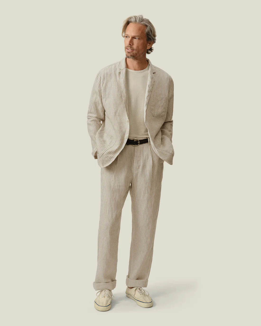 Alex Crane - Alta Blazer in Salt Lines - Image 3