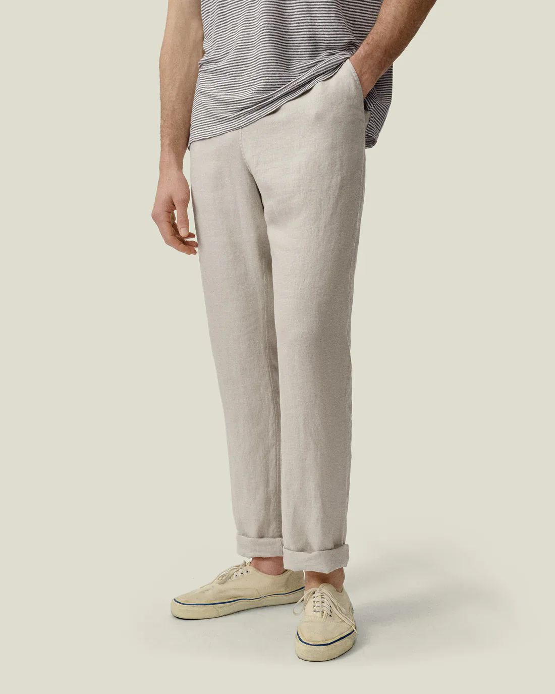 Alex Crane - Bo Pant in Bone - Image 4