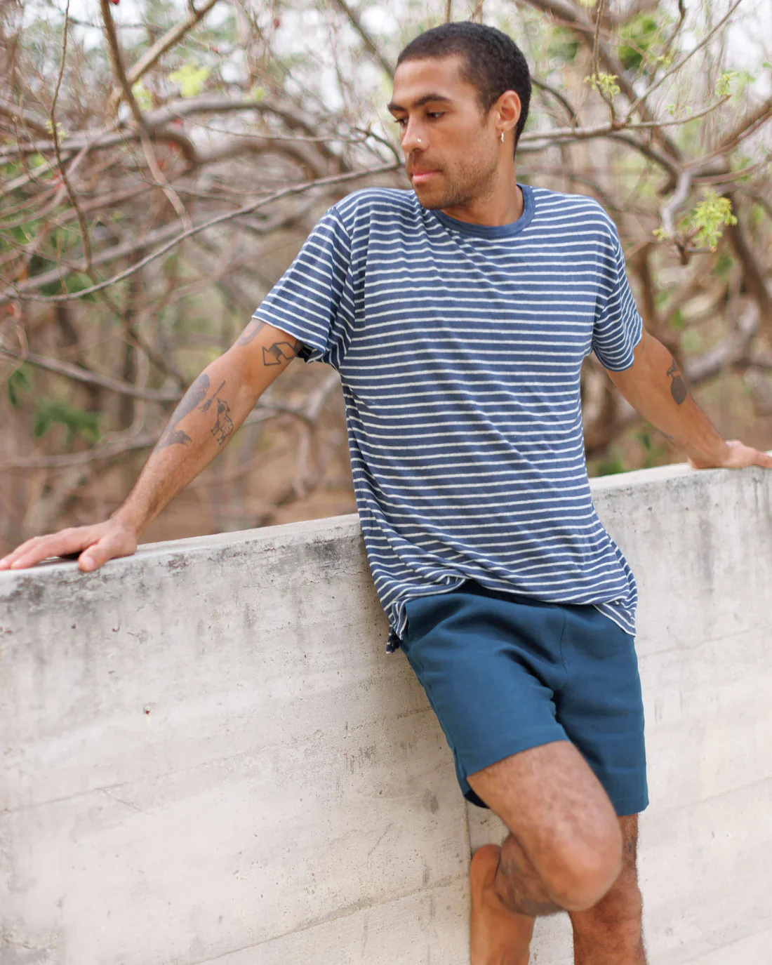 Alex Crane - Sun Tee in Sail - Image 2
