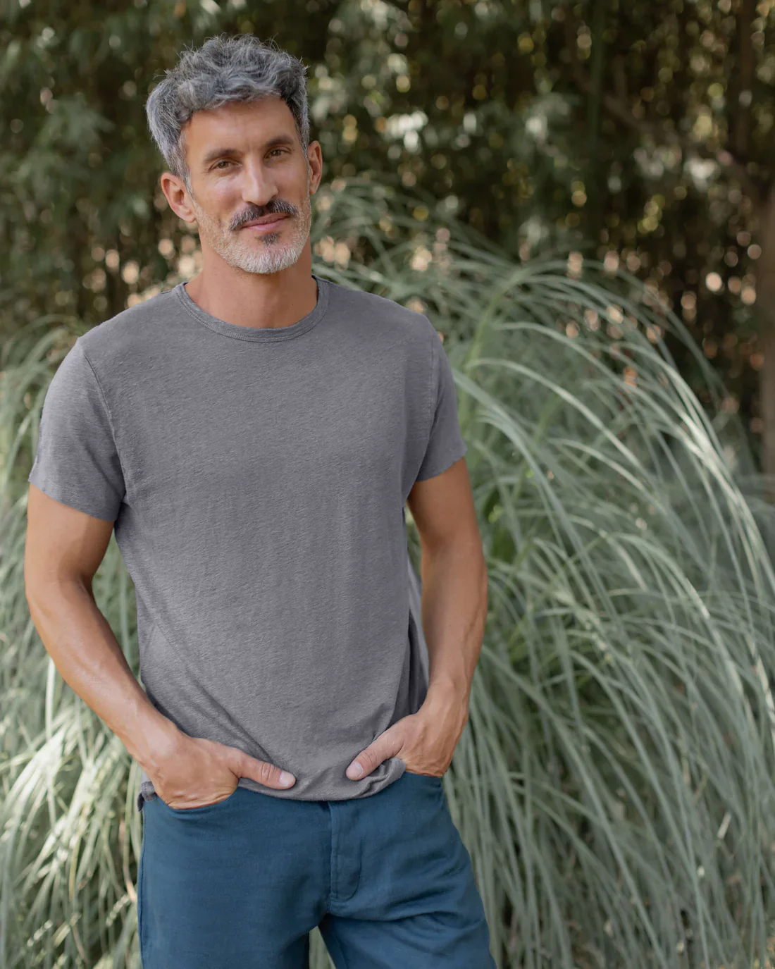 Alex Crane - Sun Tee in Slate - Image 4