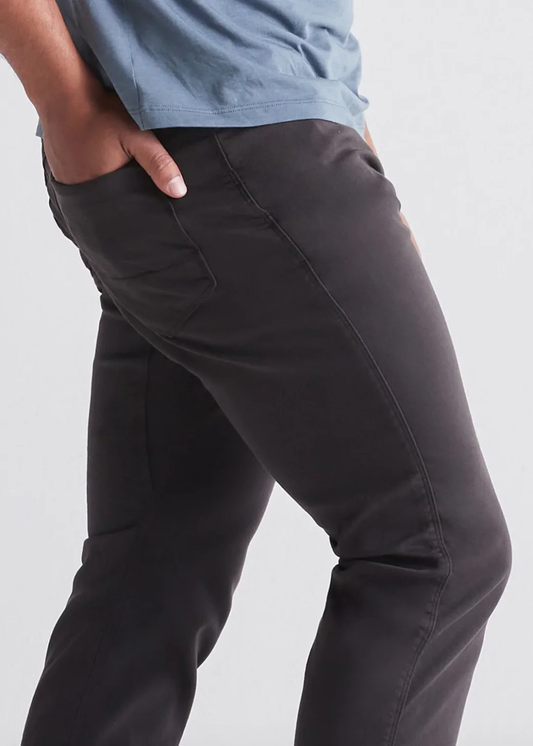 Duer - No Sweat Relaxed Taper Slate - Image 2