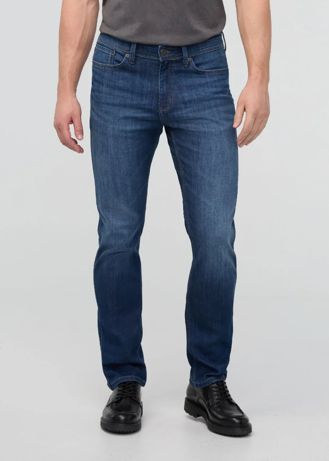 Duer - Performance Denim Slim Straight in Ocean Swell