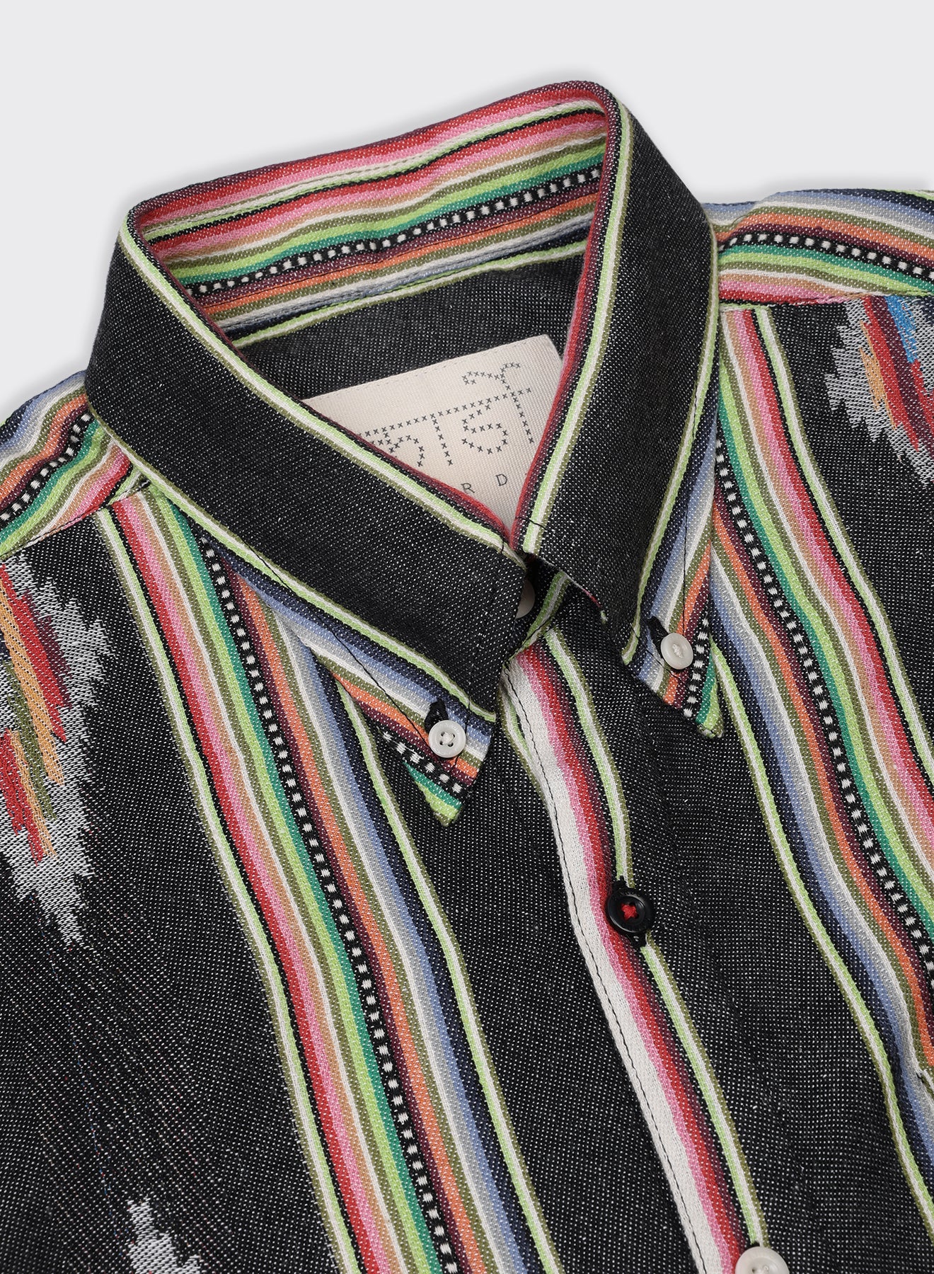 Kardo - Ron Ivy Button-Down in Jacquard Stripe - Image 2