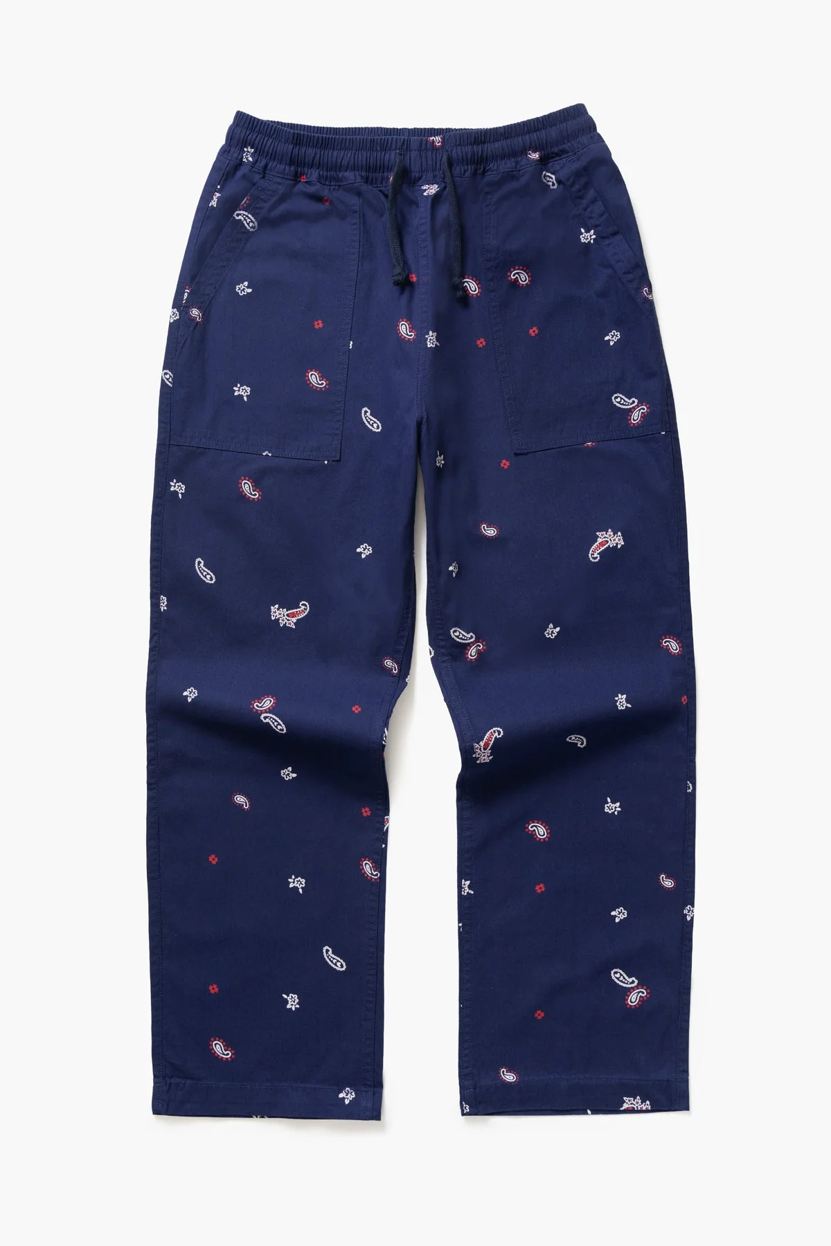 Service Works - Paisley Chef Pant in Royal Blue