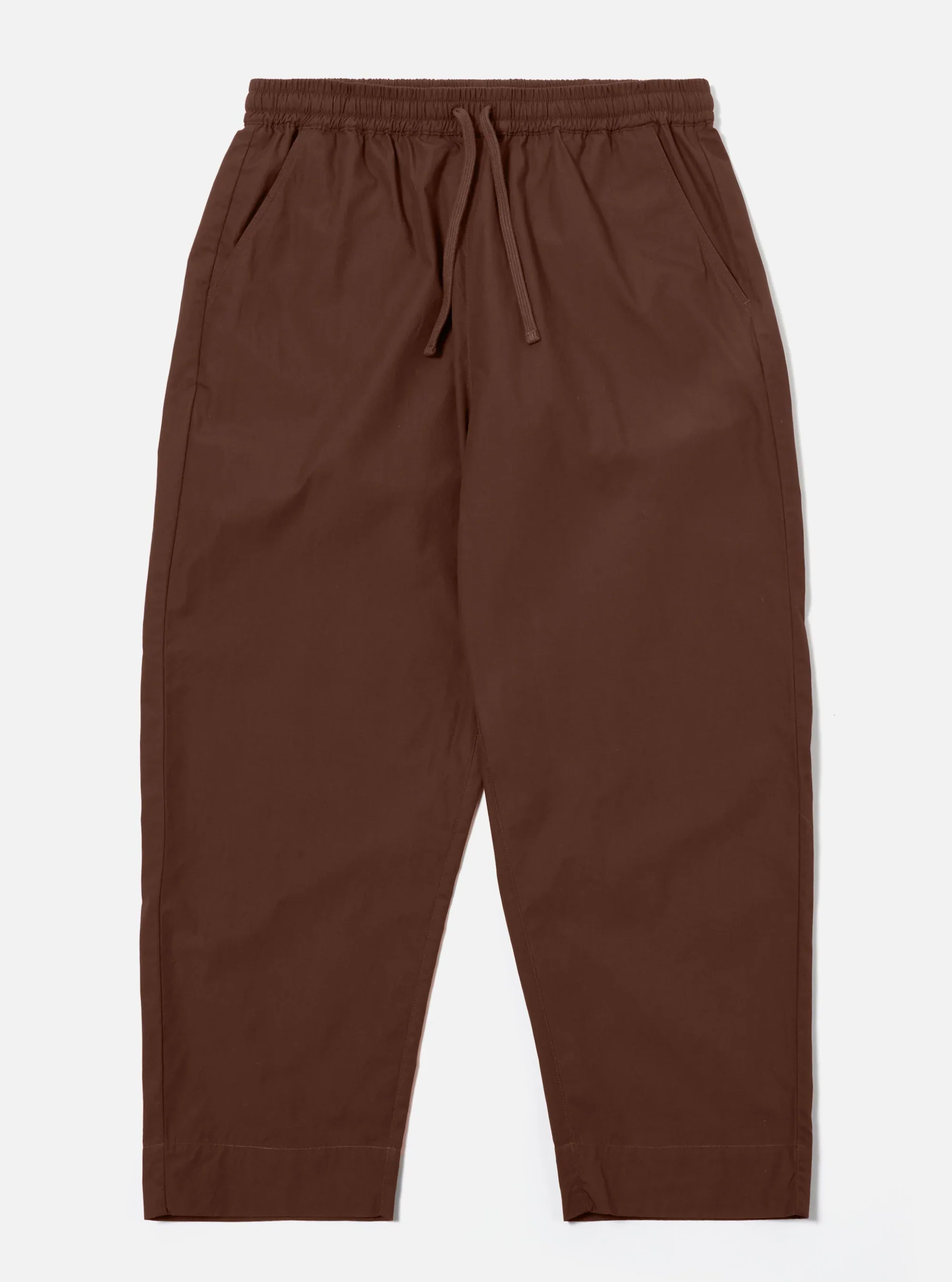 Universal Works - Judo Pant in Brown Peached Poplin